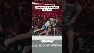 This was the moment points were scored on Pena, resulting in his loss. #gordonryan #adcc #bjj