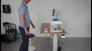 Simple standing Desk setup - How to create a simple, low cost stand sit desk