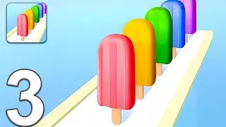 Popsicle Stack - Gameplay Walkthrough Part 3 😍 MOST SATISFYING GAMEPLAY