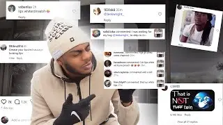 My Instagram hates me!! *1,000 HATE COMMENTS* My respond... @leekwright251 its BEEF!! CRINGE