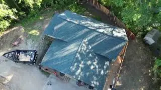 GAF Timberline HDZ Hunter Green Installed
