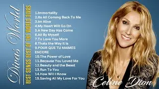 CELINE DION Greatest Hits Full Album 🌿  Best Songs of World Divas 2024