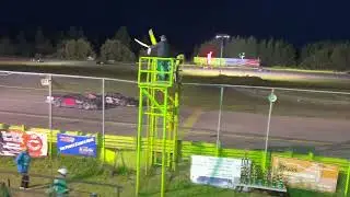 Mike Parson Memorial 73 Lap Super Late Model Feature at Laird International Raceway - August 27/2022