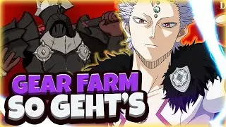 SO BEGINNT IHR MIT GEAR FARMING! LR GEAR RED DUNGEON STAGE 15! BLACK CLOVER MOBILE DEUTSCH