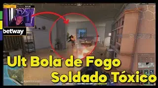 Como usar ult Bola de Fogo Soldado T&oacute;xico by Axt Super People #shorts