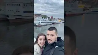 Гданьск🌊Набережная🌇#travel #polska #gdansk #poland #набережная