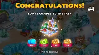 Township Gameplay | Final Four of the series | winning the main prize in Santa's Trials🎄!