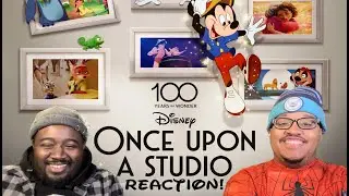 Celebrating 100 Years! DISNEY'S ONCE UPON A STUDIO (2023) REACTION!