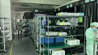 SMXProjector China Projector Factory 3LCD, DLP, Laser Projector testing before packing