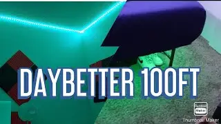 Распаковка и установка RGB-полосок Daybetter 100 футов