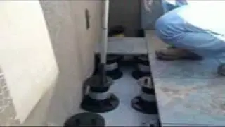StoneDeck Roof Deck Installation Video mpeg4