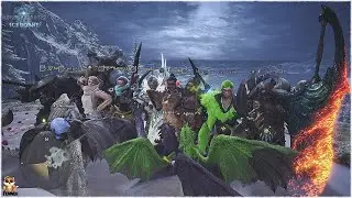 ...ich hab verschlafen; der Stream startet um 19 Uhr | MHW Iceborne | wir &uuml;ben auch den Waldschrat