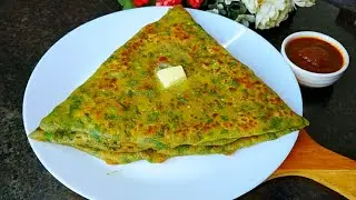 Aloo Palak Paratha Recipe | Soft & Healthy Aloo Palak Paratha | Easy Breakfast Recipe