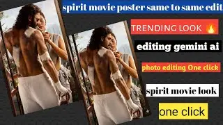 Spirit movie poster same to same edit one click me instagram viral image #movie #edit #videos #ai 