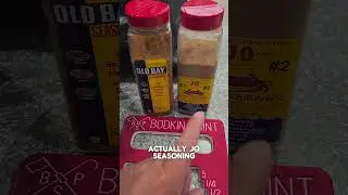 Which Is Better? Old Bay or J.O. Crab Seasoning. #crabbing #shorts #bluecrabs
