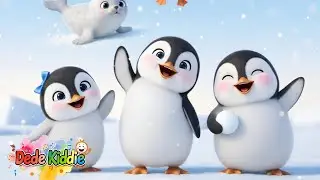 Penguin Waddle | Nursery Rhyme | Kids Music