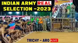 INDIAN ARMY REAL SELECTION PROCESS | 🔴LIVE VIDEO | ARMY RALLY PHYSICAL TEST#indianarmyphysicaltest