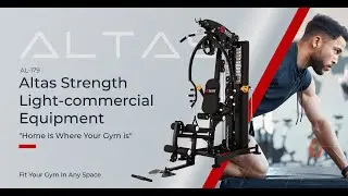 Light-commercial Equipment Multi-functional Trainer AL-179 Exercise Guide