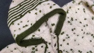 How to make a Hoodie/Cap in Sweater | PART - 2