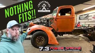 Progress - 1 MISTAKE at a Time On the 1941 Powerstroke!!