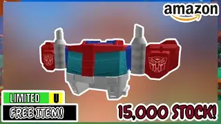 [FREE LIMITED] HOW TO GET THE OPTIMUS PRIME BODY ARMOR IN AMAZON'S GREAT HOLIDAY CLIMB - ROBLOX