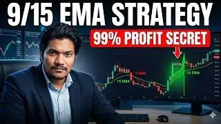 Best Scalping Strategy for Beginners | Exponential Moving average strategy | 9 & 15 EMA Strategy .