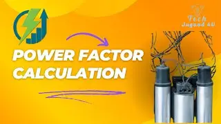 Power factor calculation | power factor kaise nikaale | power factor formula | pf | Tech Jugaad 4U |