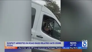 Suspect arrested in road rage hate crime incident in O.C.