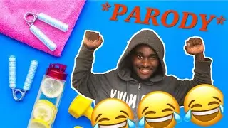 How To Get fit At Home *PARODY* (Hilarious😂)