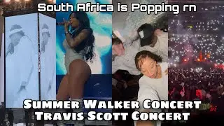 Summer Walker Concert w/ Back In The City & Travis Scott Concert at FNB Stadium 