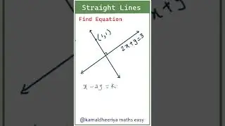 Straight Lines #shorts  #education #algebra #olympiad