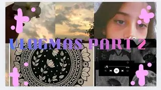 Vlog mas part 2 !! ( doing nails , nail art , etc) LIFE OF YAMI /\/\&deg;&bull;&deg;♡☆