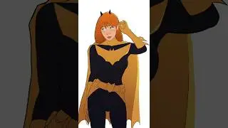 DRAWING BATGIRL Barbara Gordon illustration on Procreate #illustration #visdev #artist #batgirl #art