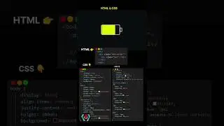 Battery animation using Html and CSS #html #css #viralvideo#todayviralvideo  #trendingshorts