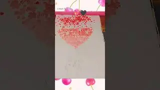 Create drawing by using Punching Machine | Two Robots holding heart | Forever 💖🖤 | @CreateForLess.