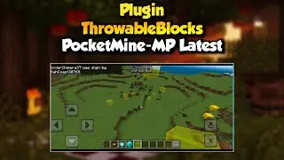 Plugin ThrowableBlocks | PocketMine-MP 5 | Free Download