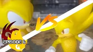 Super Sonic Showdown - The adventures of sonic and shadow - stop motion S1E6