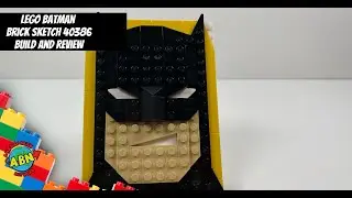 LEGO BATMAN BRICK SKETCHES  40386 build and review