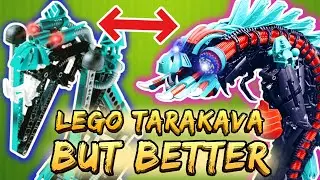 Improving The LEGO Tarakava Set - This Bionicle MOC Is Amazing!