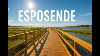 Passadi&ccedil;o Esposende 🇵🇹 | Stunning Coastal Boardwalk in Portugal | Travel 4K Walking Tour
