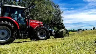 Sianokosy 2017 świętokrzyskie Mega Akcja Massey/McHale/NewHolland/Kuhn