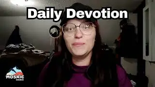 DAILY DEVOTION for January 14 2026