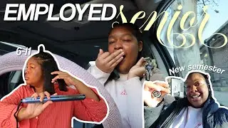 DAY IN THE LIFE OF AN EMPLOYED HIGHSCHOOL SENIOR