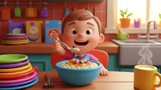 Healthy Morning Routine Song for Kids | Good Habits & Daily Routine Song, Popular Nursery Rhyme,