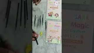 Magic Practice Copybook 4, Book + 10 Refill + 1 Pen + 1Grip Magic Calligraphy #116/- #flipkarthaul
