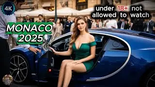 Inside Monaco&rsquo;s Elite: Supercars, Beauty & Billionaire Influence 4K