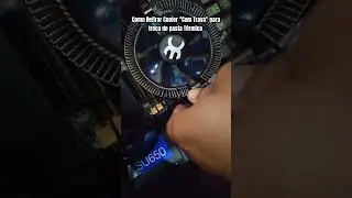 Como retirar Cooler com trava para troca de pastat&eacute;rmica#pc #manuten&ccedil;&atilde;o#tutorial#dicas #viralshorts