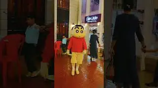 sinchan at kidzania delhi 😊😀 #shorts #sony #shinchan #funny #anime #comedy #kidzania #kids #fun
