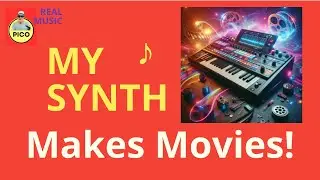 How I made Music Videos fast with my own synth music!