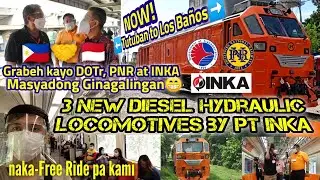 3 NEW PT INKA series 9000 DHL CC300 Babyahe na nang Tutuban to Los Ba&ntilde;os, SALAMAT DOTR, PNR, INKA